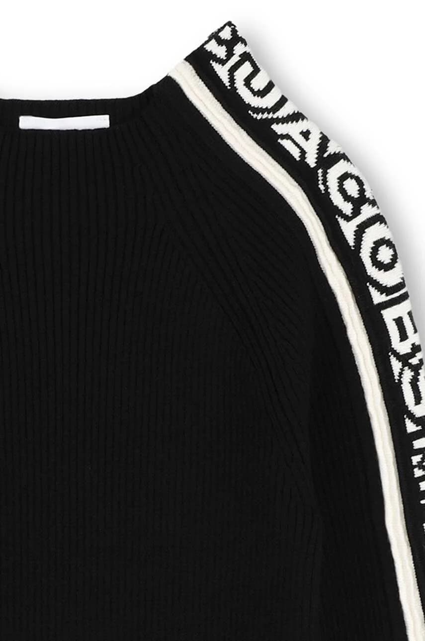 Детское платье из смесовой шерсти. - фото 3