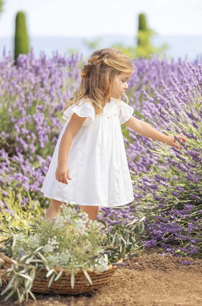 Хлопковое детское платье