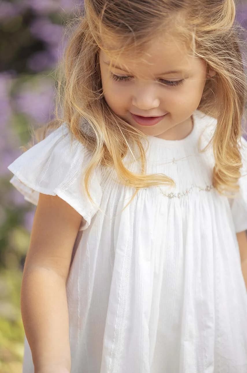 Хлопковое детское платье - фото 6