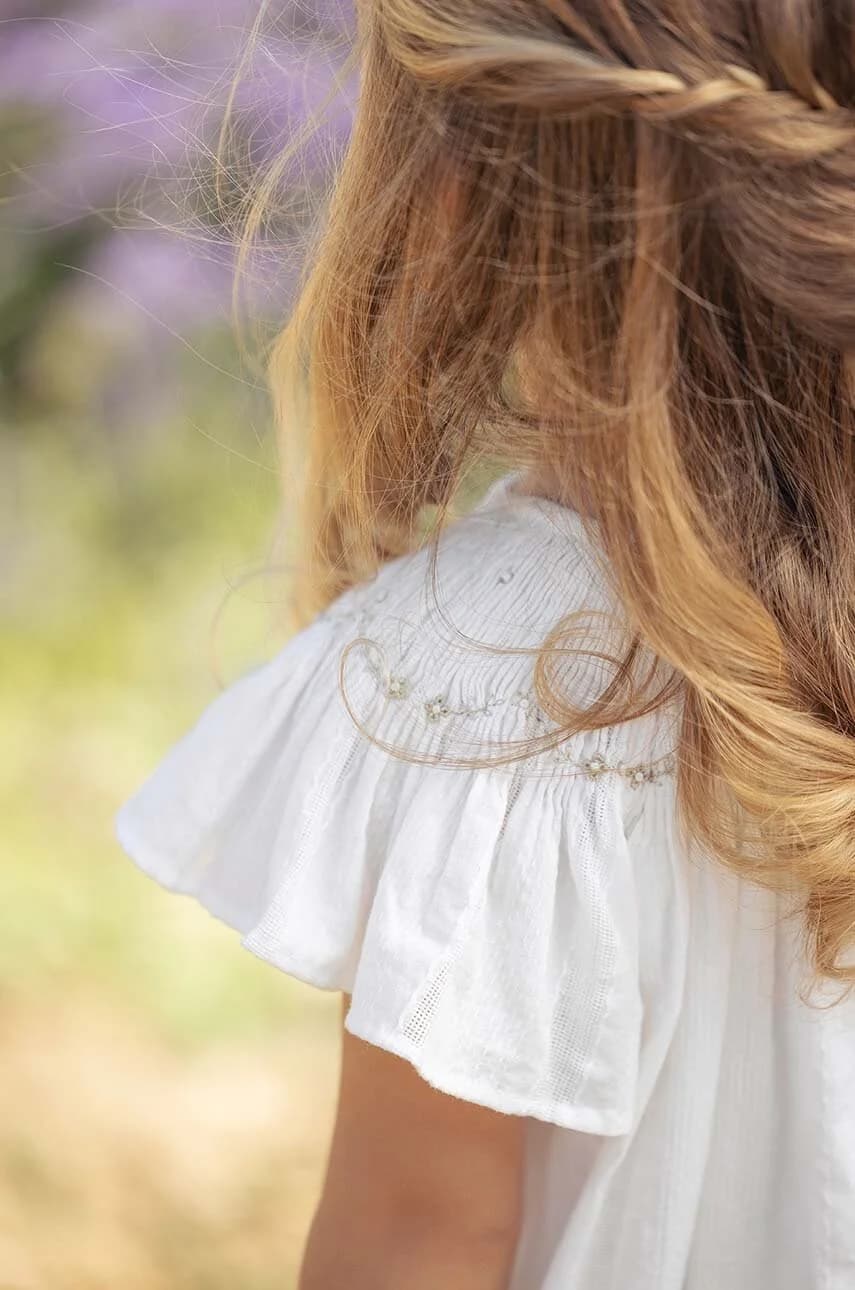 Хлопковое детское платье - фото 7