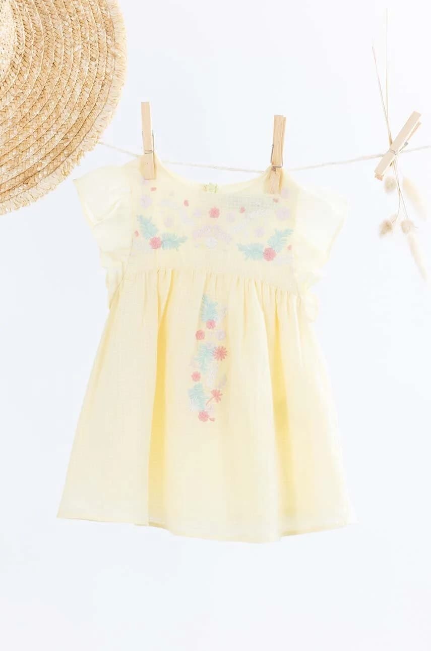 Хлопковое детское платье - фото 8