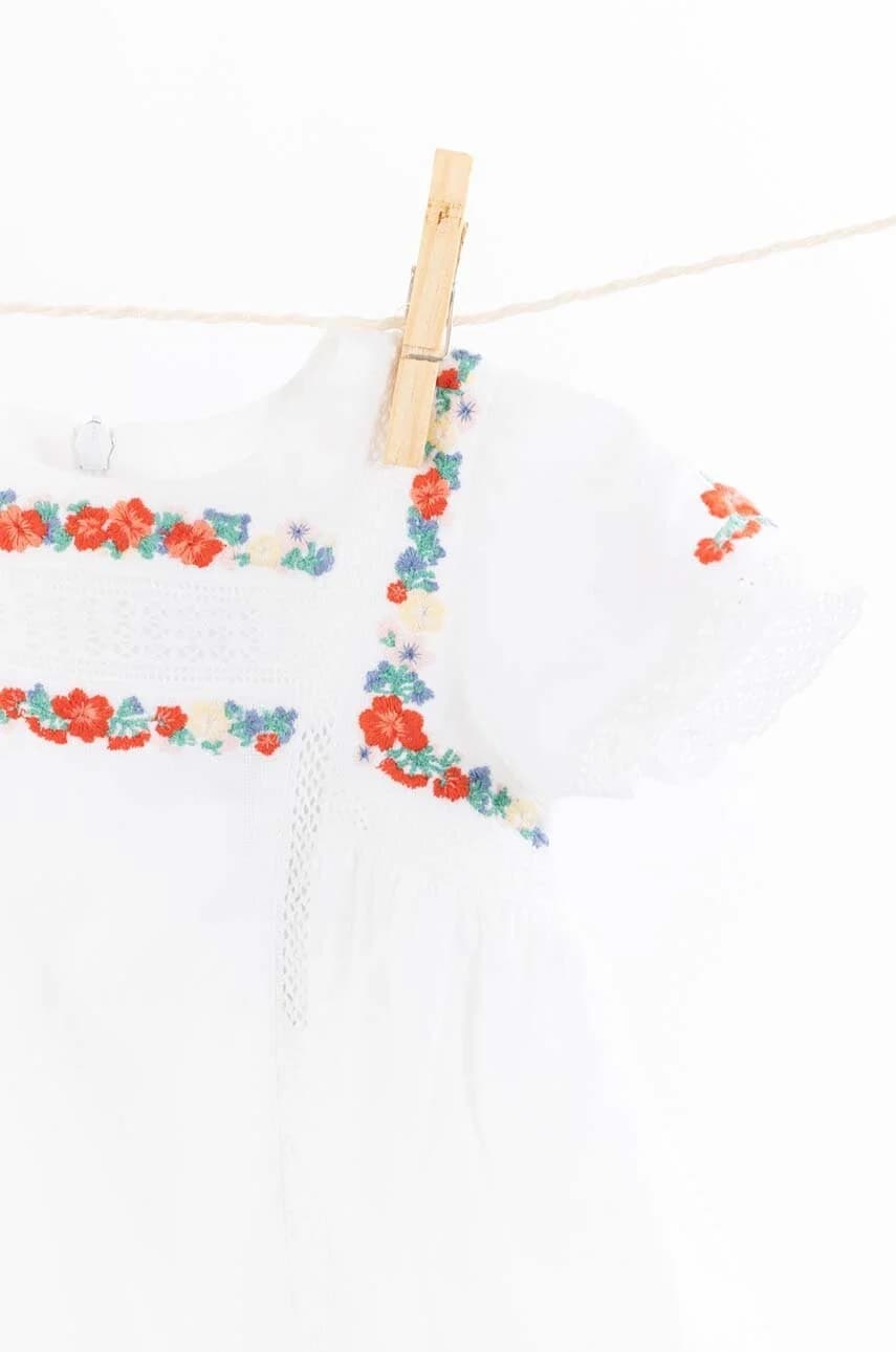 Хлопковое детское платье - фото 8