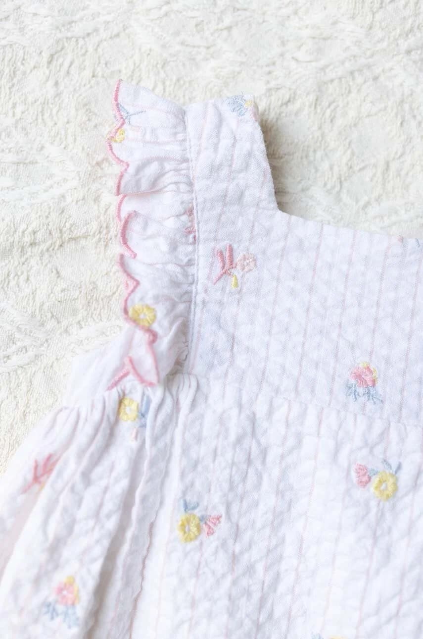 Хлопковое детское платье - фото 6