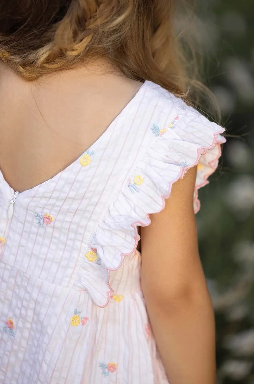 Хлопковое детское платье - фото 9