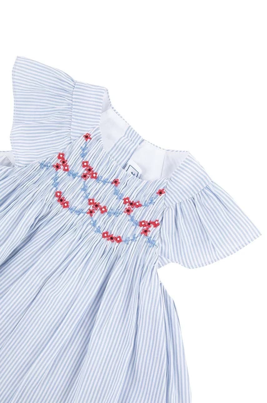 Детское хлопковое платье - фото 4