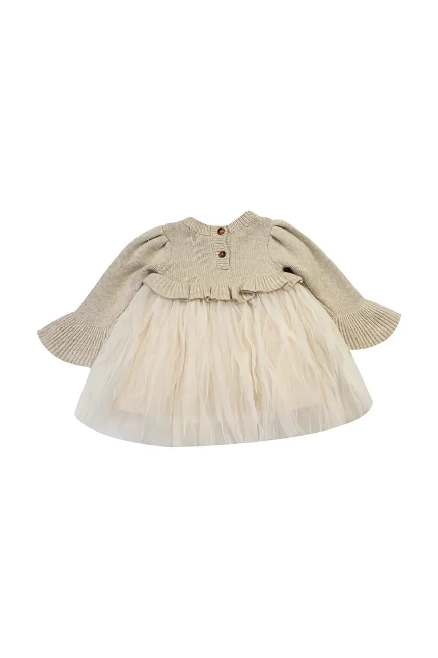 Paulien Dress детское платье из шерсти - фото 3