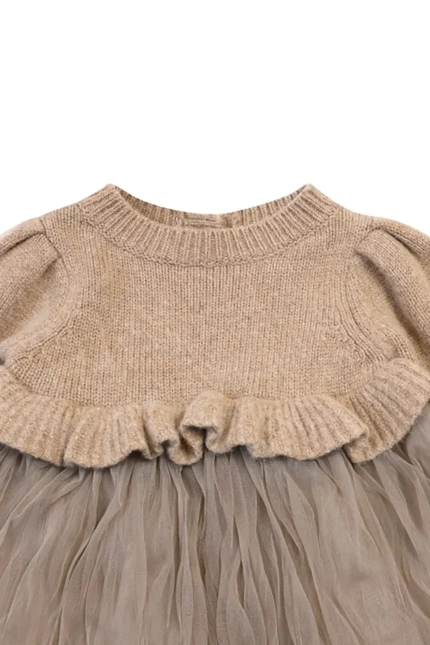 Paulien Dress детское платье из шерсти - фото 4