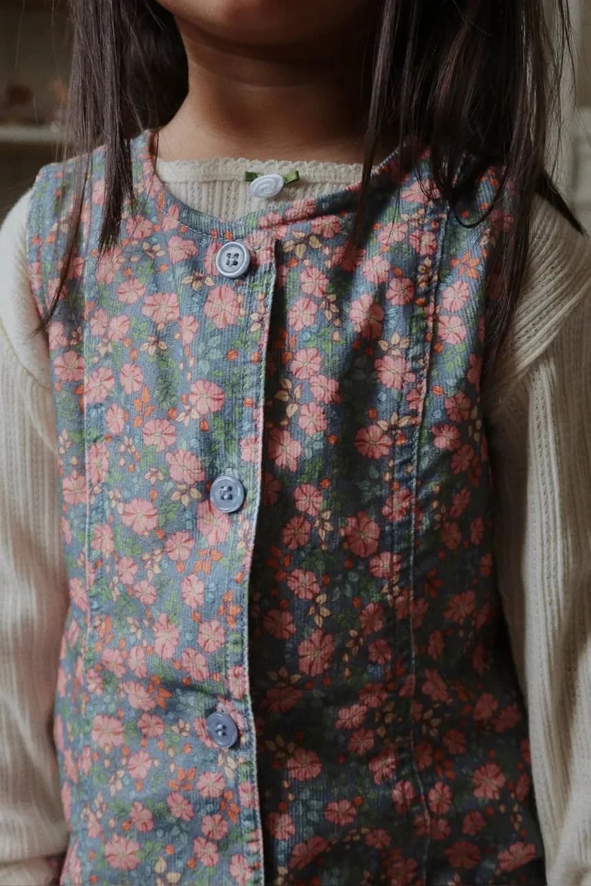 CARA DRESS GOTS детское хлопковое платье