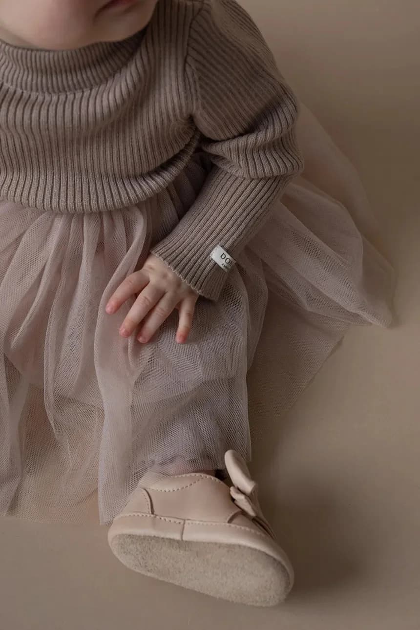 Lotus Dress детское шерстяное платье