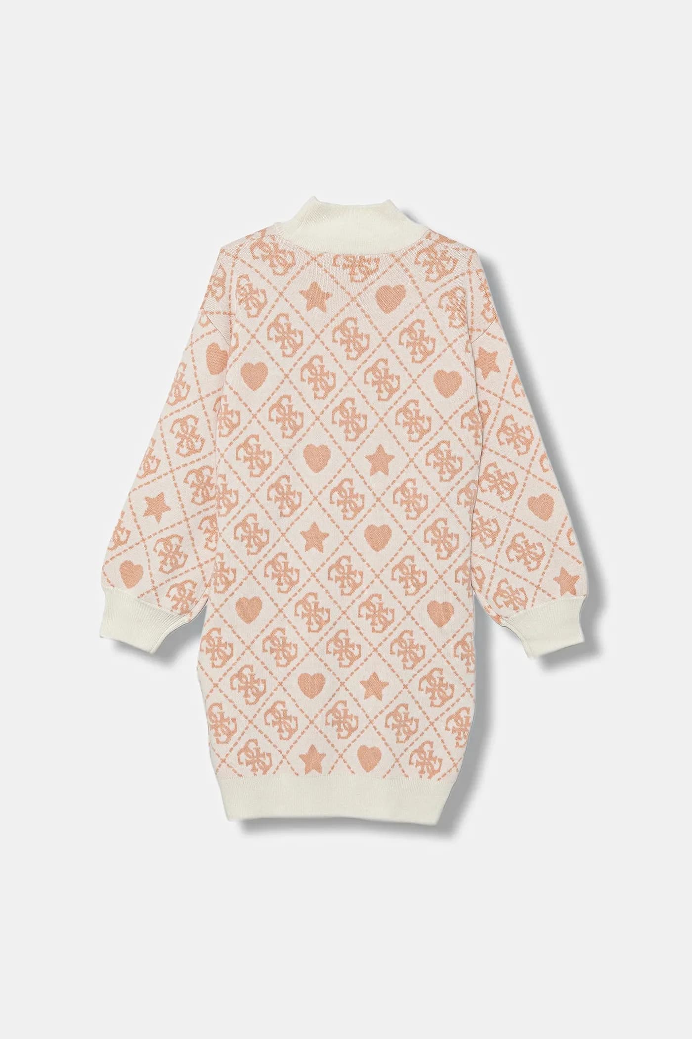 Детское платье из смесовой шерсти. - фото 2