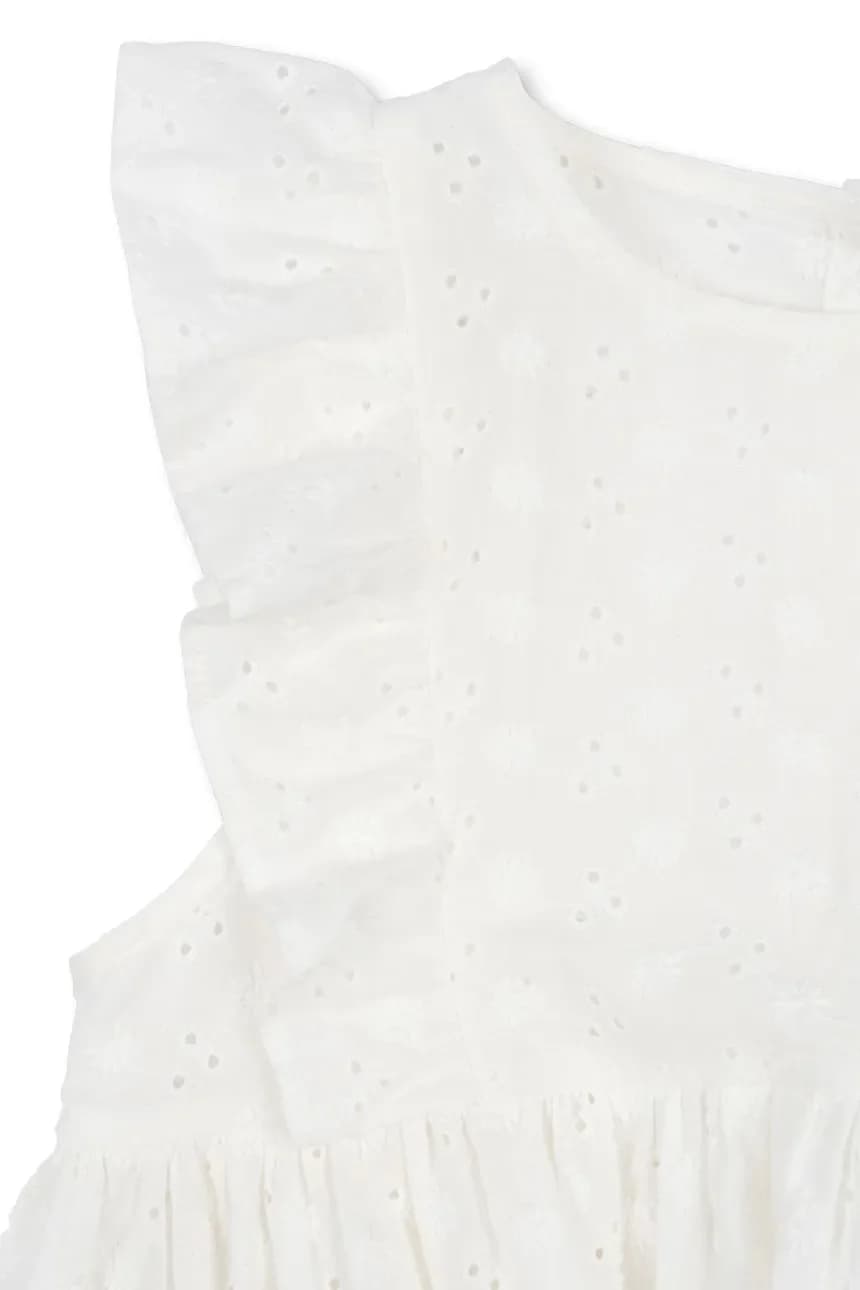 Детское хлопковое платье LACEY DRESS - фото 5