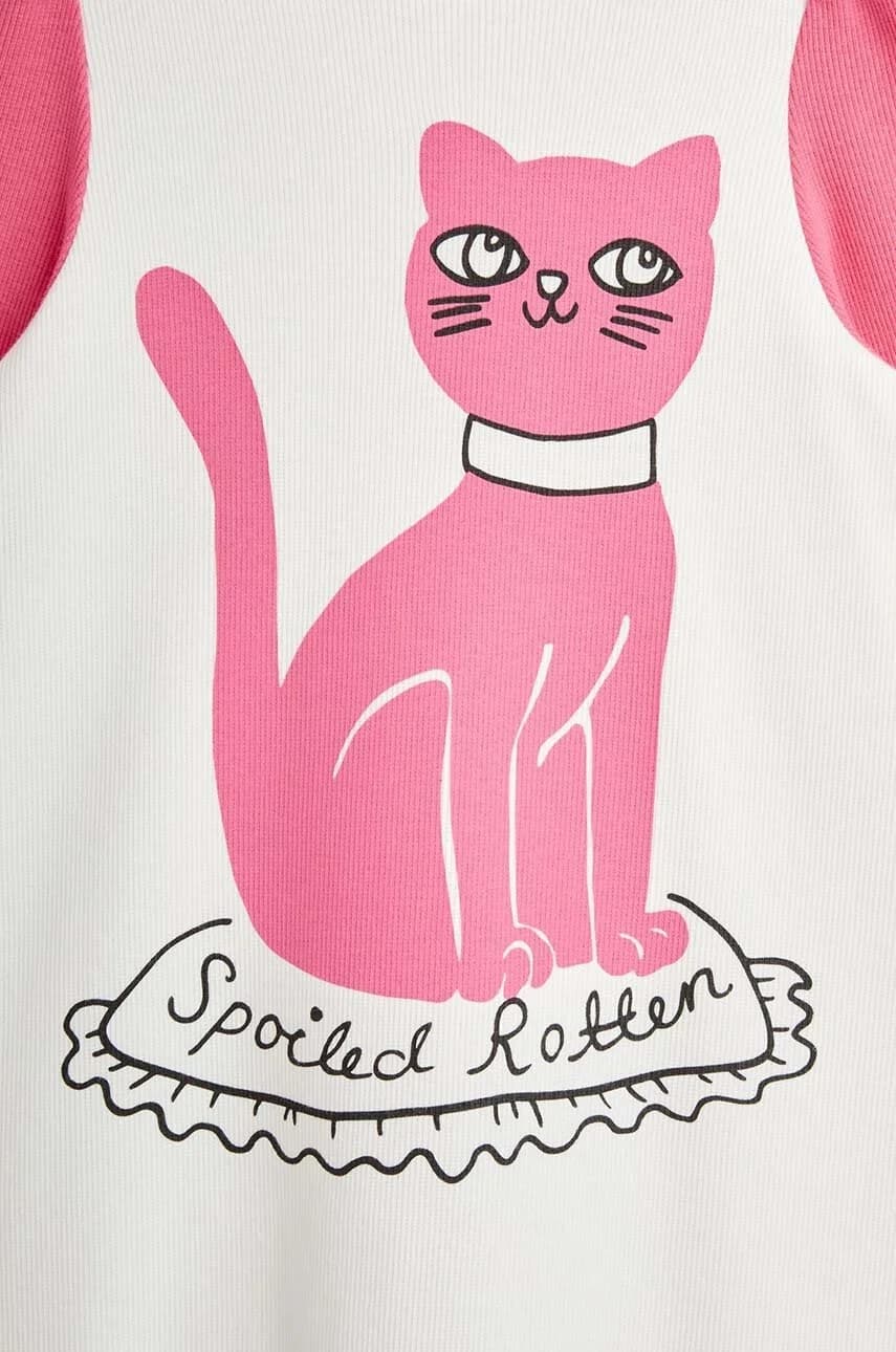 Детское хлопковое платье Кот - фото 5