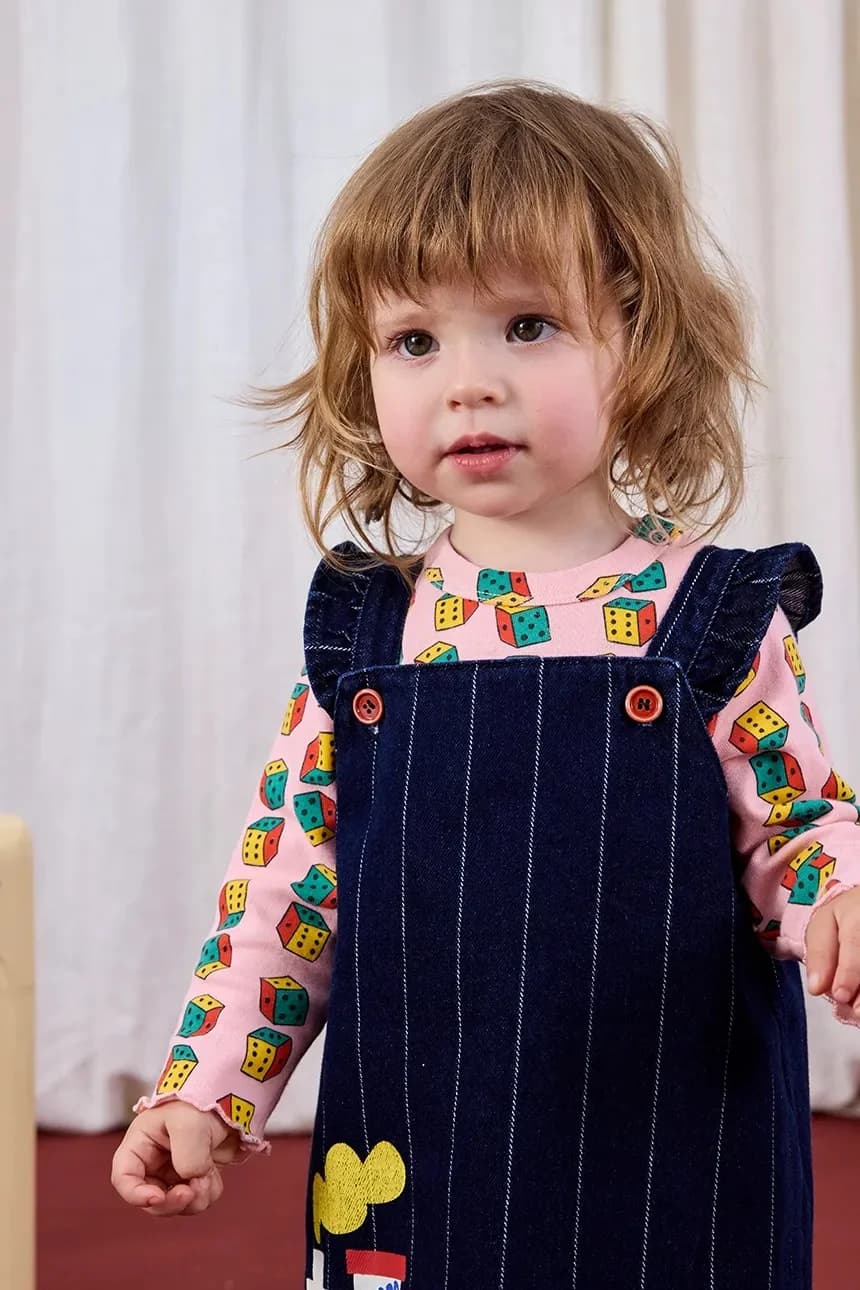 Хлопковое детское платье Choo Choo - фото 6