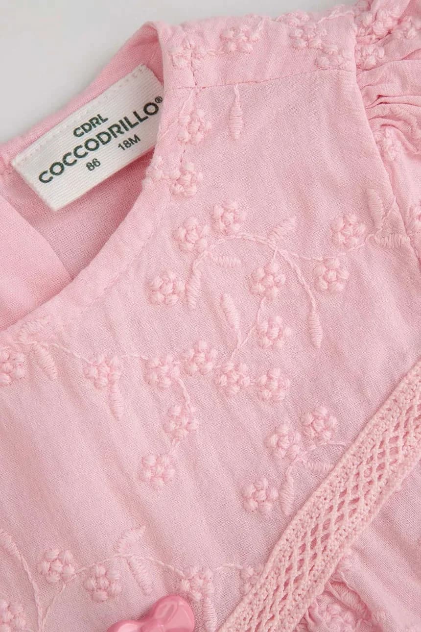 Хлопковое детское платье - фото 3