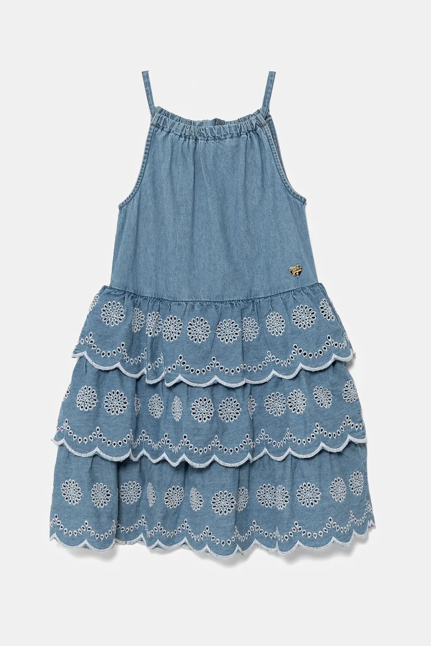 Детское хлопковое платье