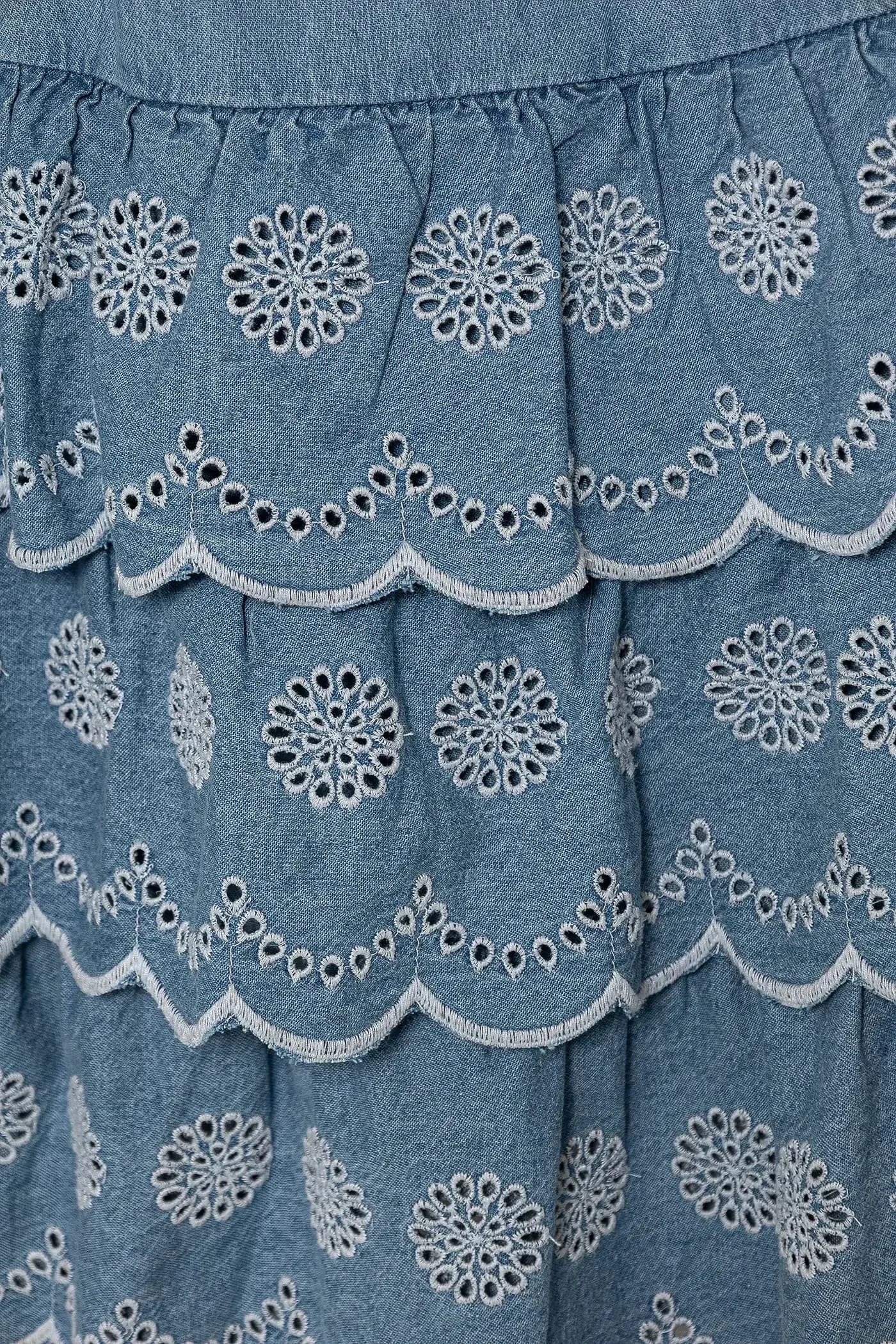 Детское хлопковое платье - фото 3