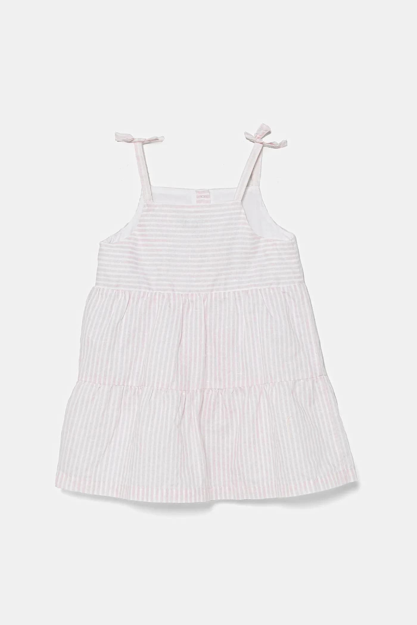 Детское льняное платье - фото 2