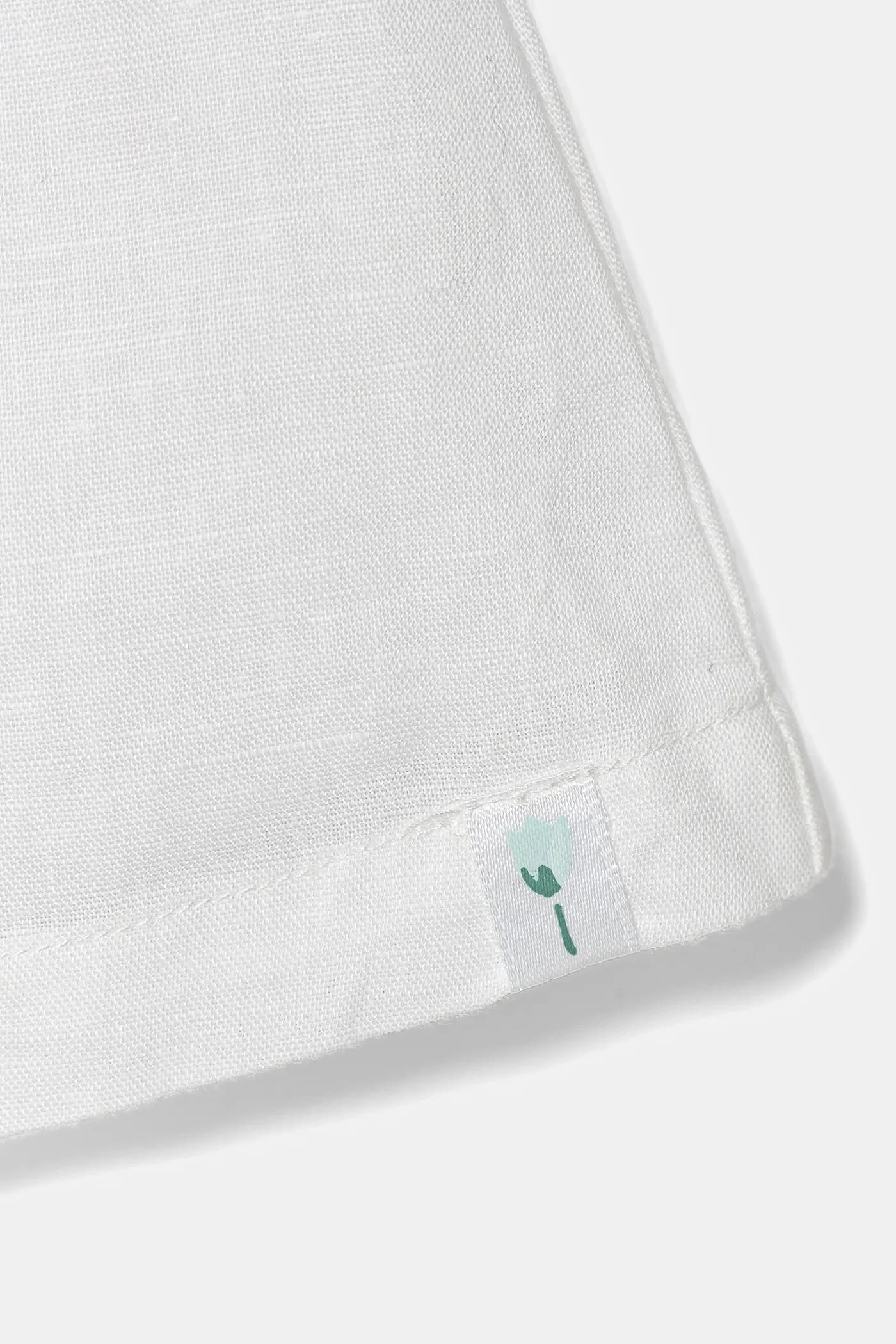 Льняное детское платье - фото 3