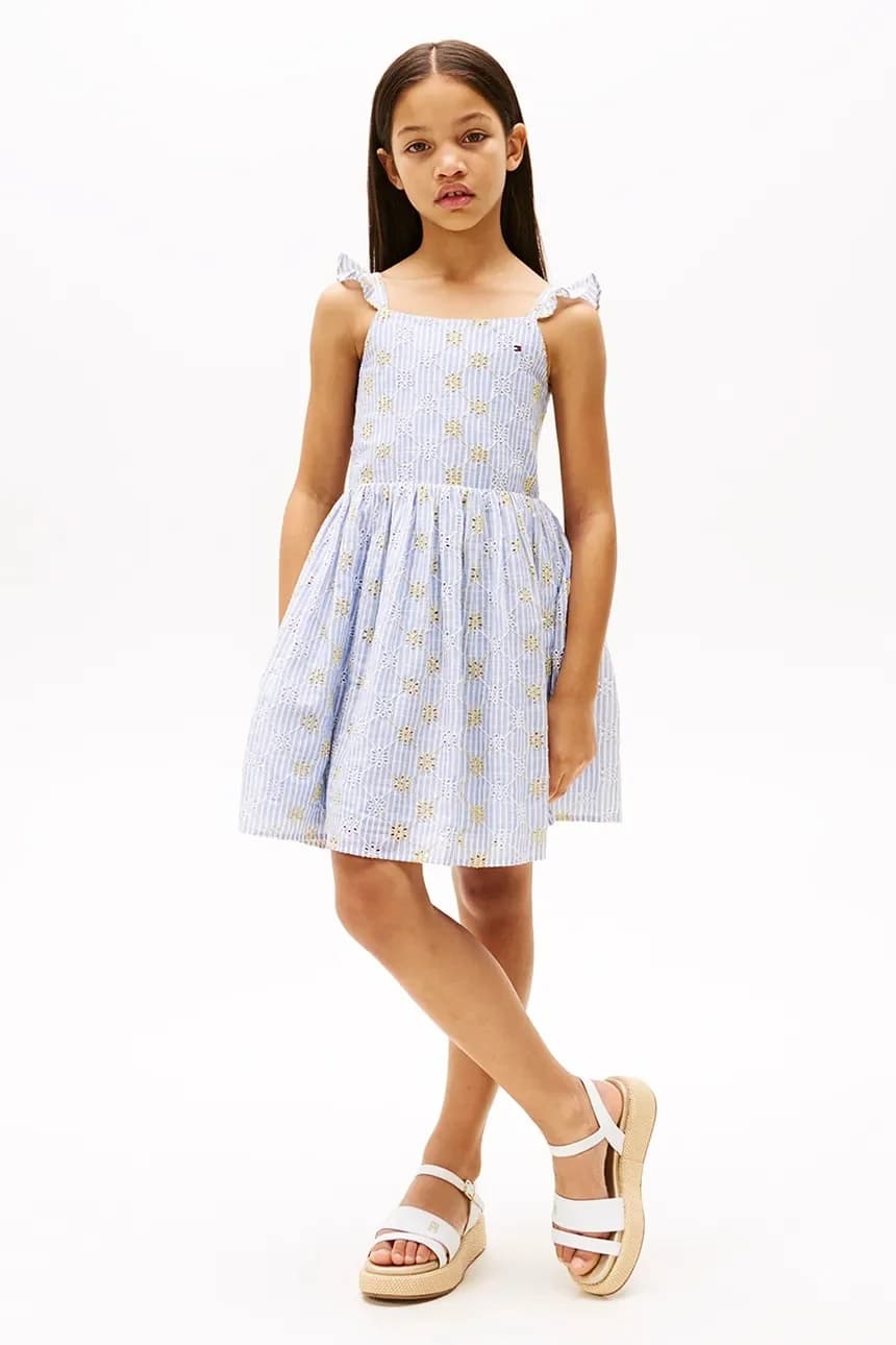 Детское хлопковое платье