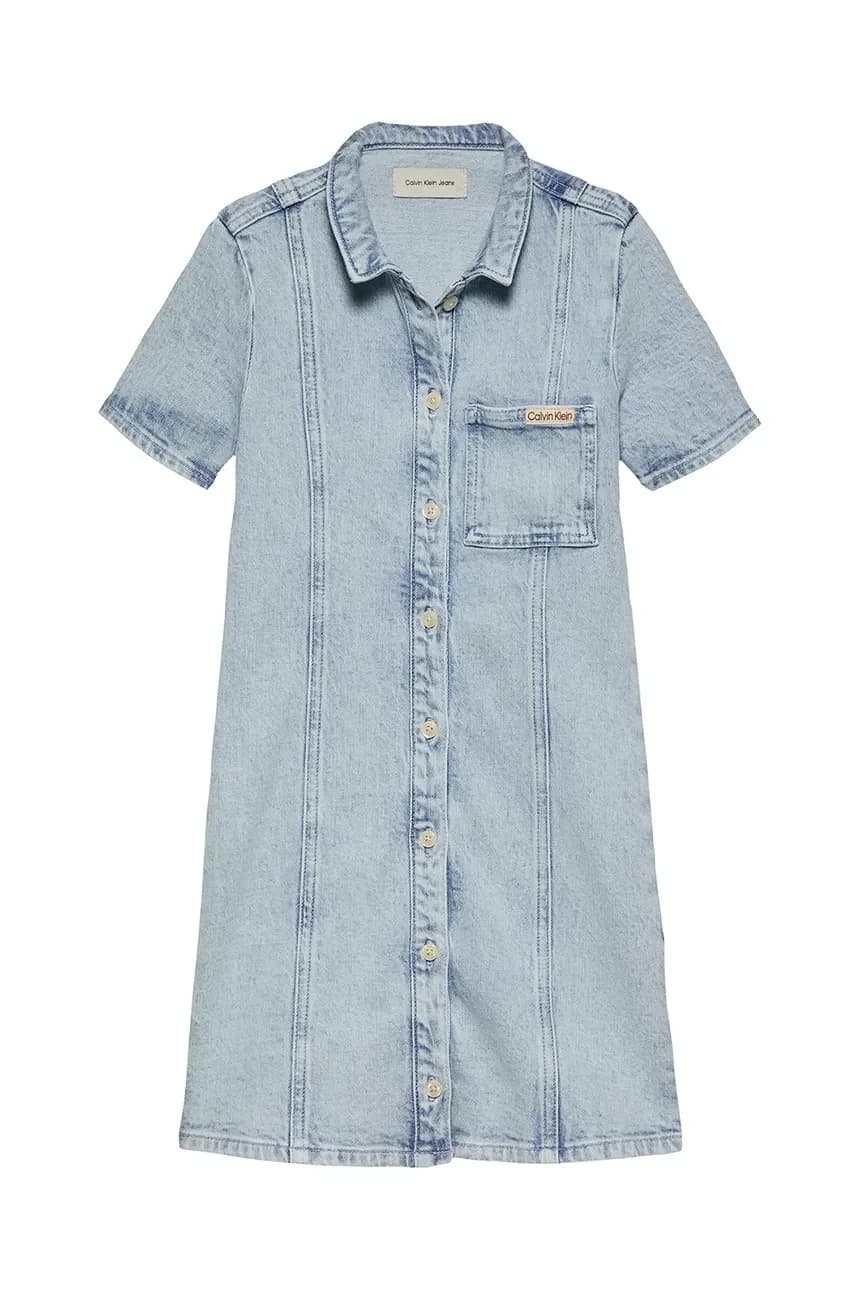 Детское джинсовое платье