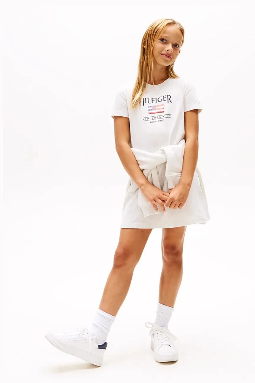 Детское хлопковое платье