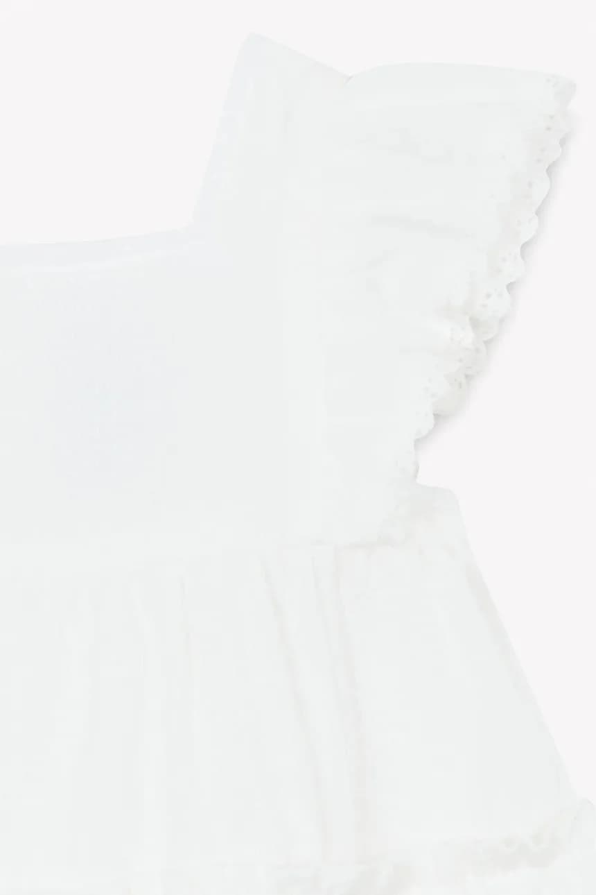 Хлопковое детское платье - фото 4