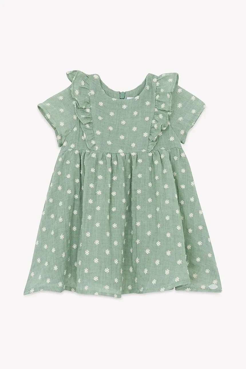 Детское платье из смесового льна - фото 2