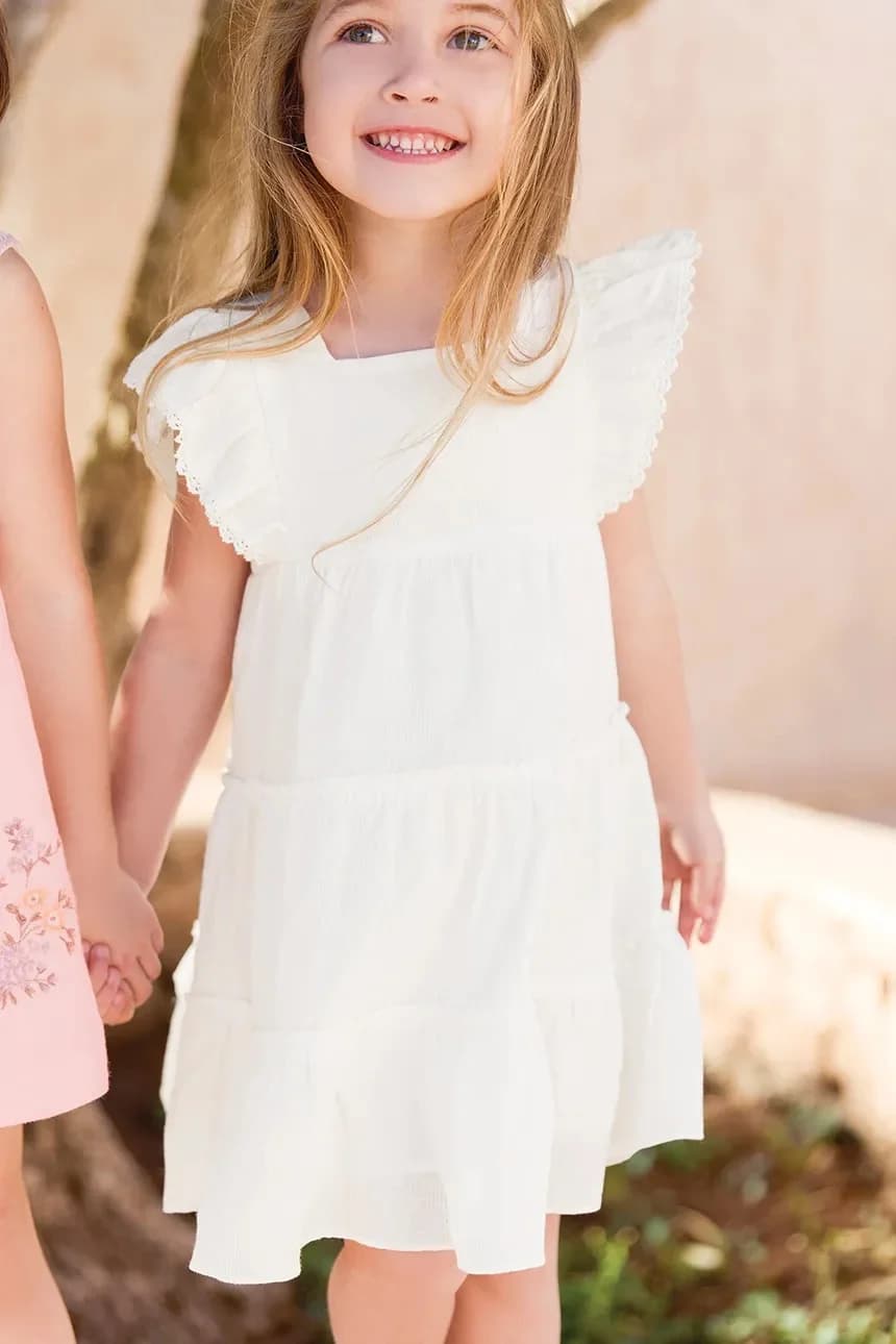 Детское хлопковое платье