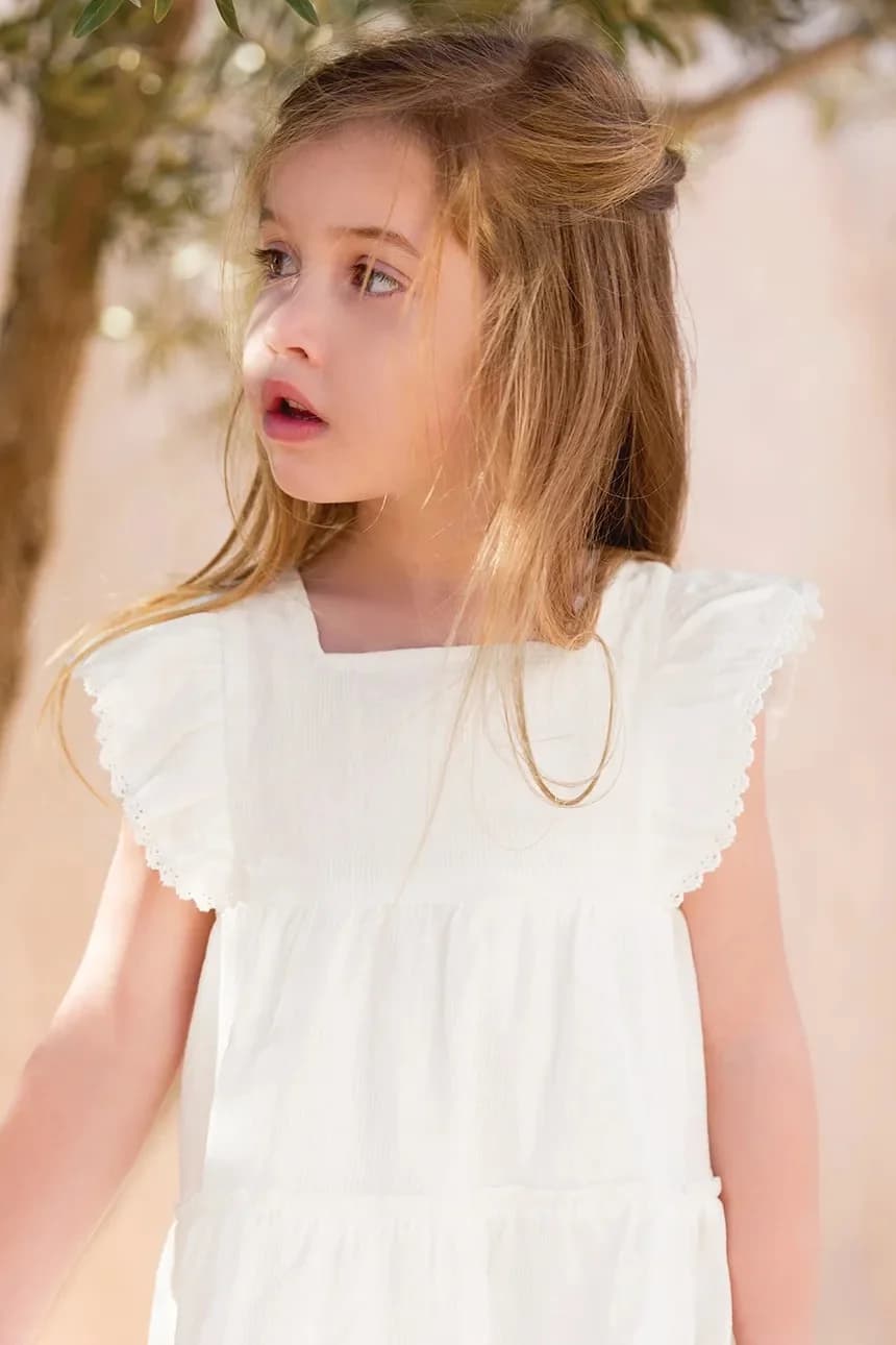 Детское хлопковое платье - фото 5