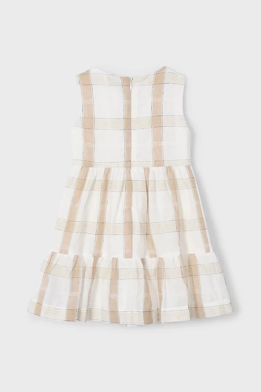 Детское льняное платье - фото 3