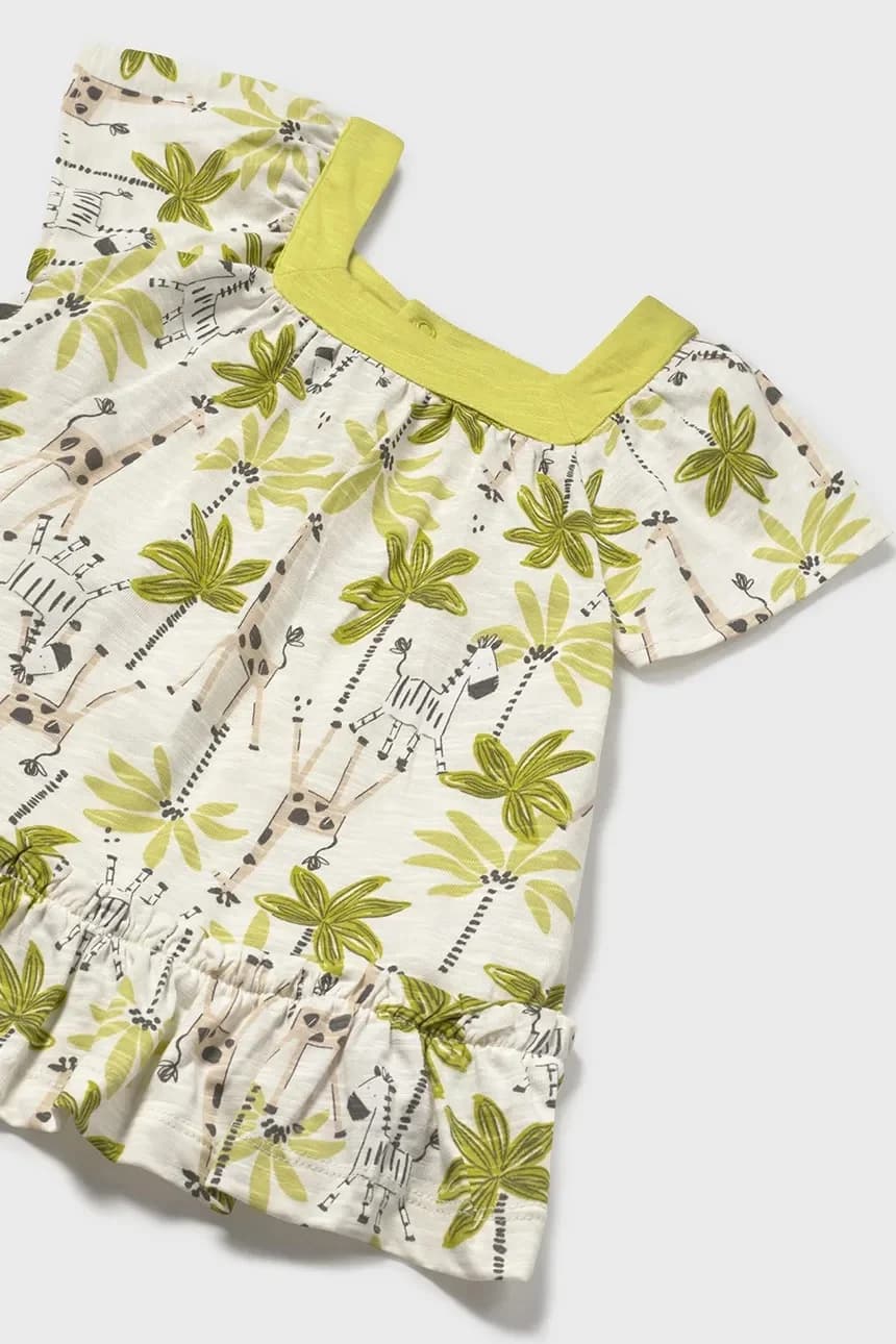 Хлопковое детское платье - фото 3