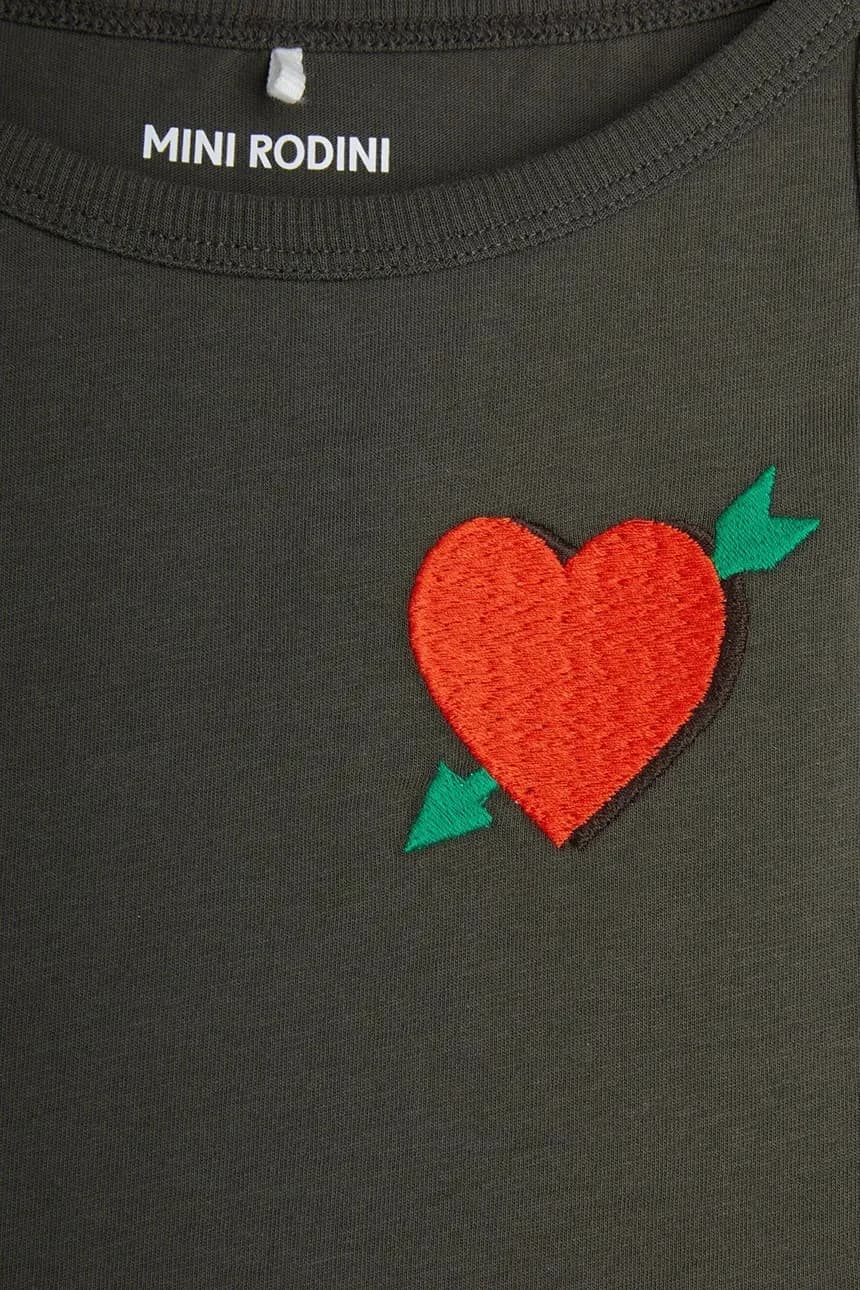 Детское хлопковое платье Стрела сердце - фото 4