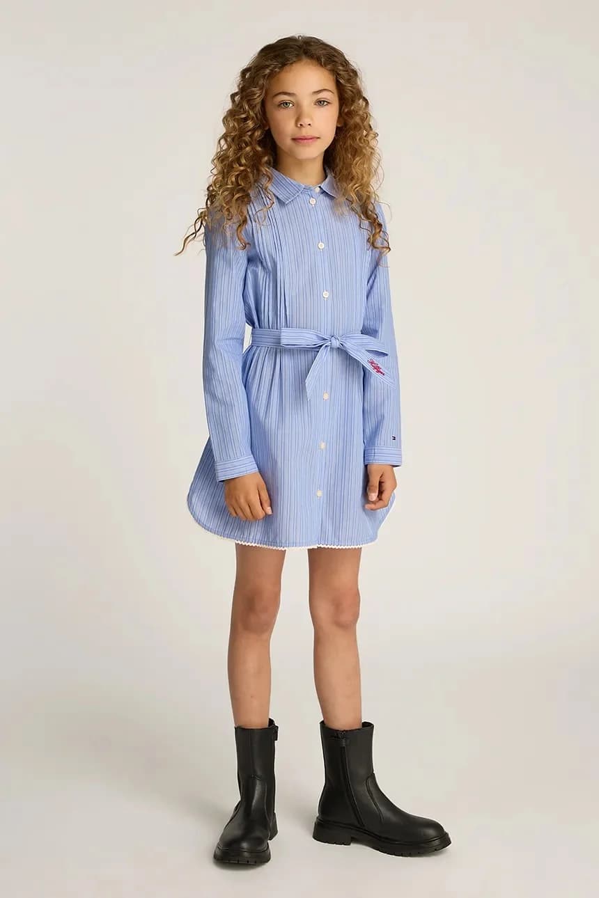 Детское хлопковое платье