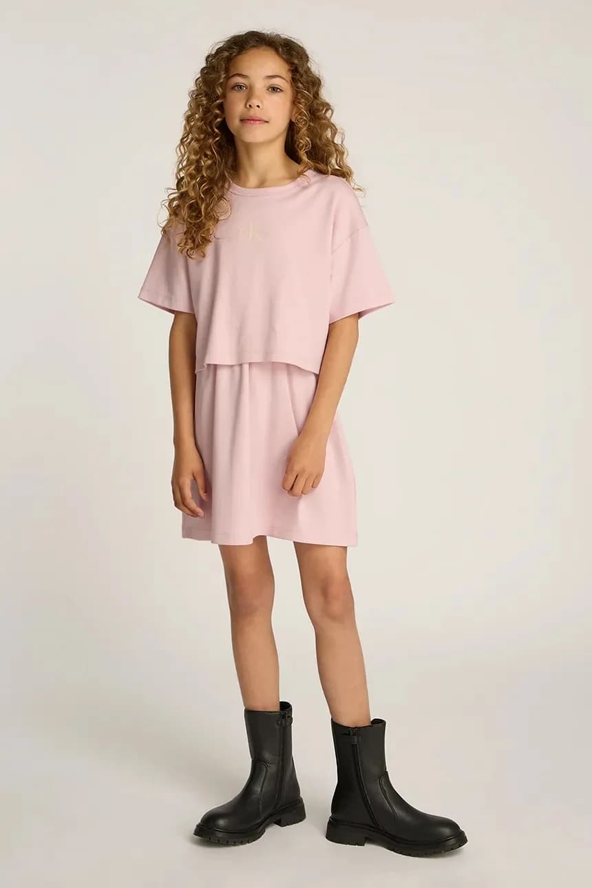 Детское хлопковое платье