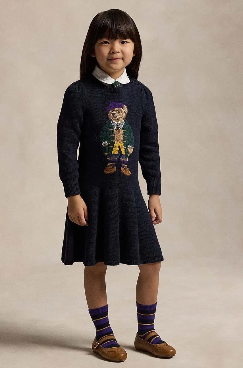 Детское хлопковое платье