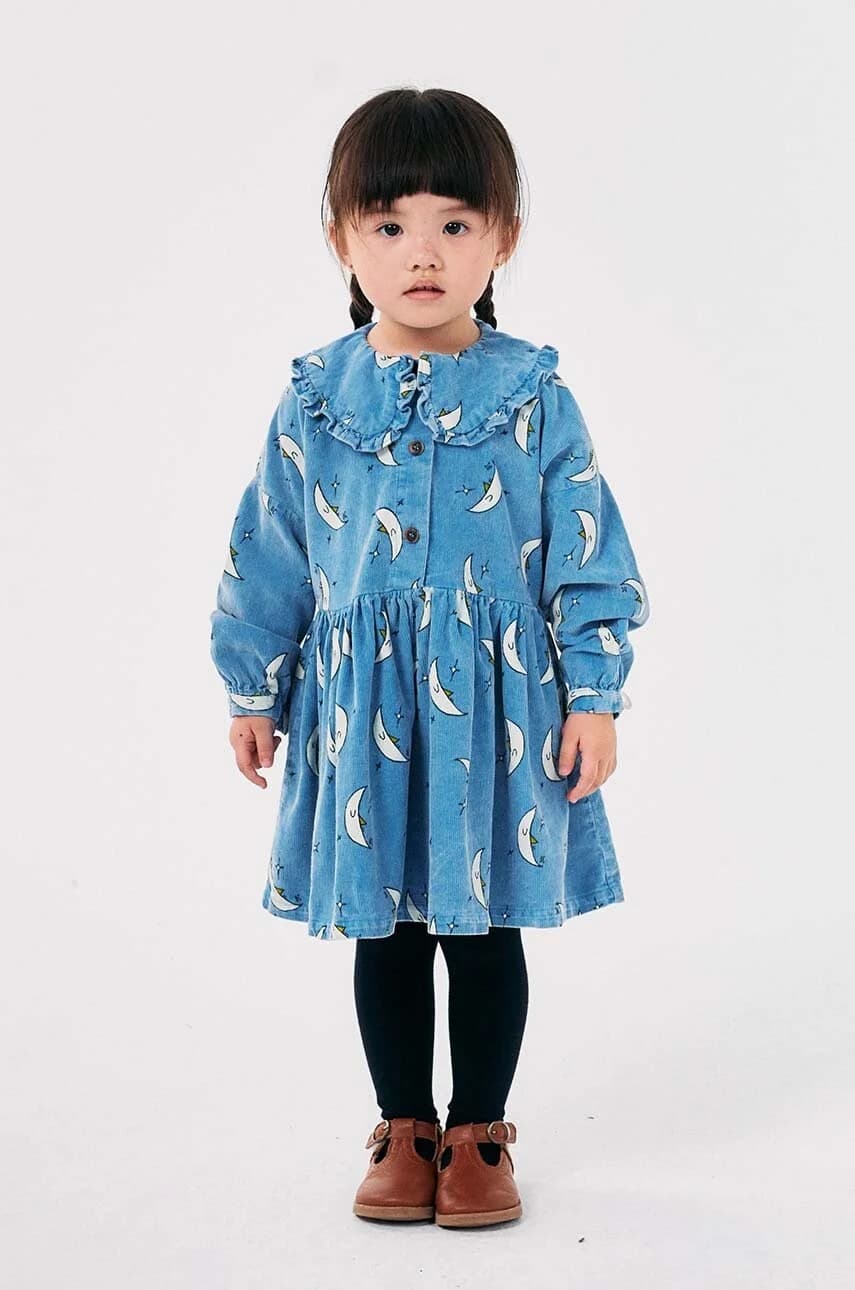 Детское хлопковое платье Beneath The Moon