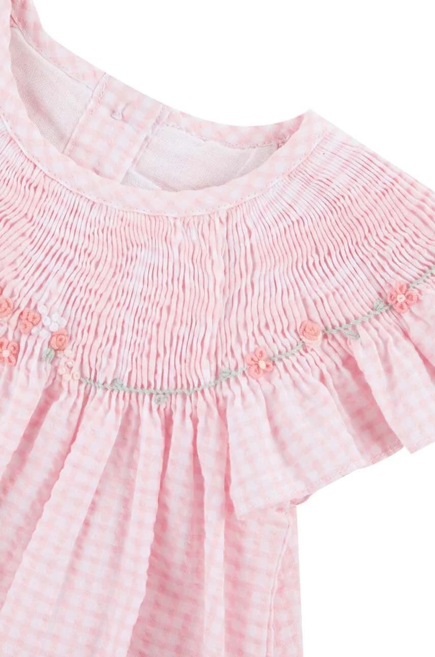 Хлопковое детское платье - фото 4