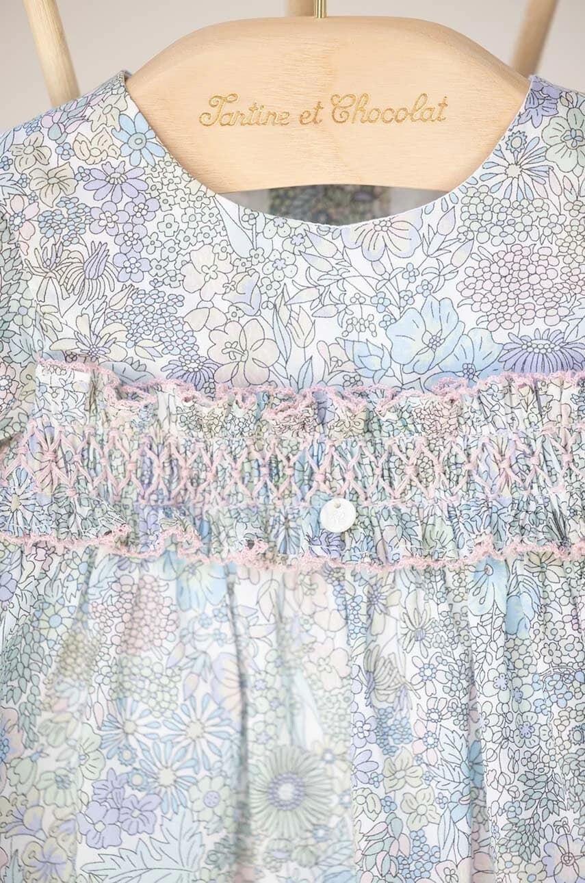 Хлопковое детское платье - фото 5