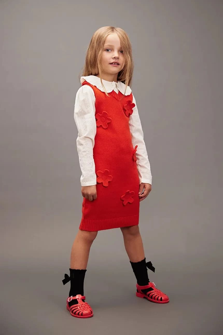 Детское платье из хлопка