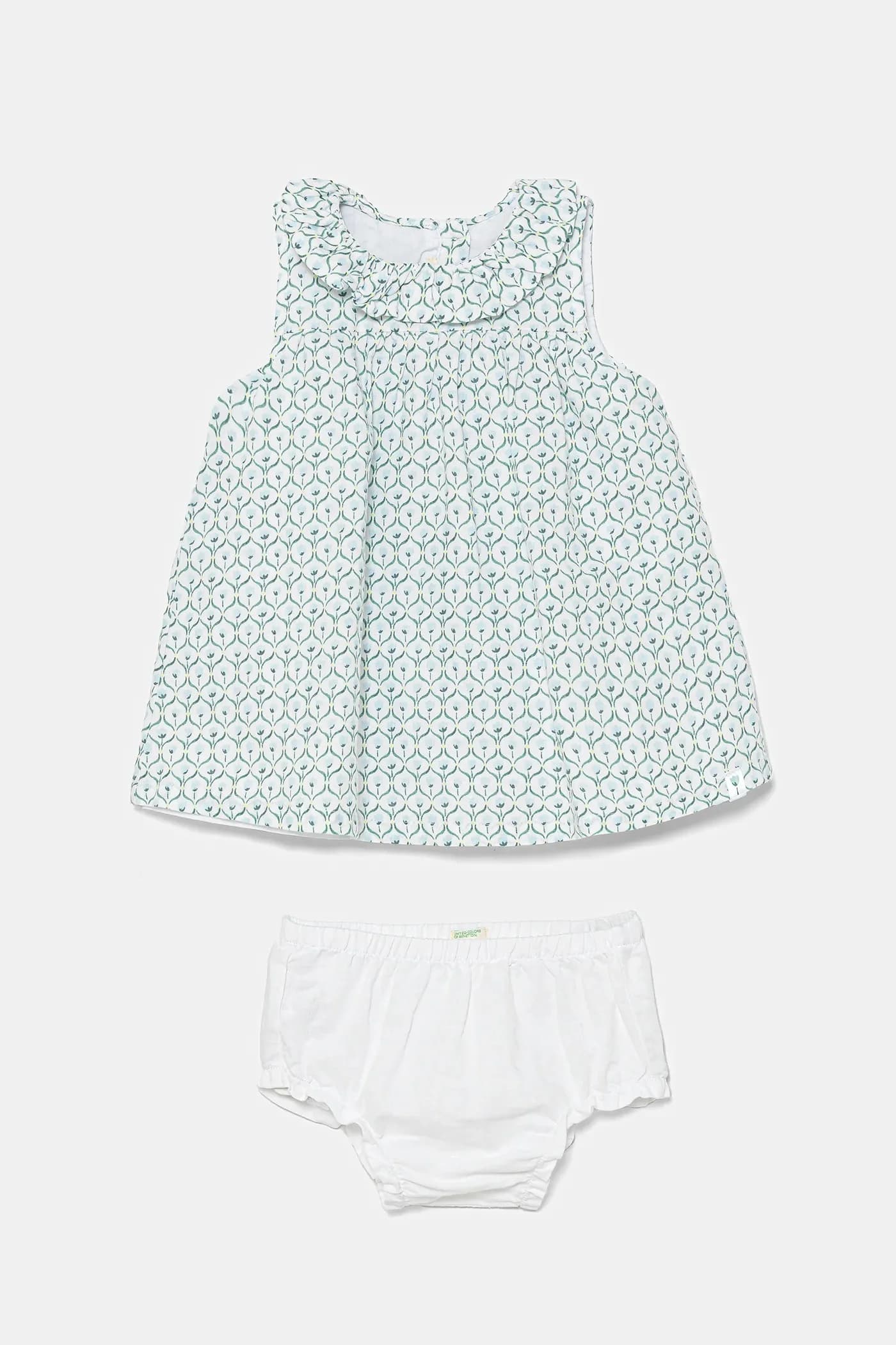 Льняное детское платье