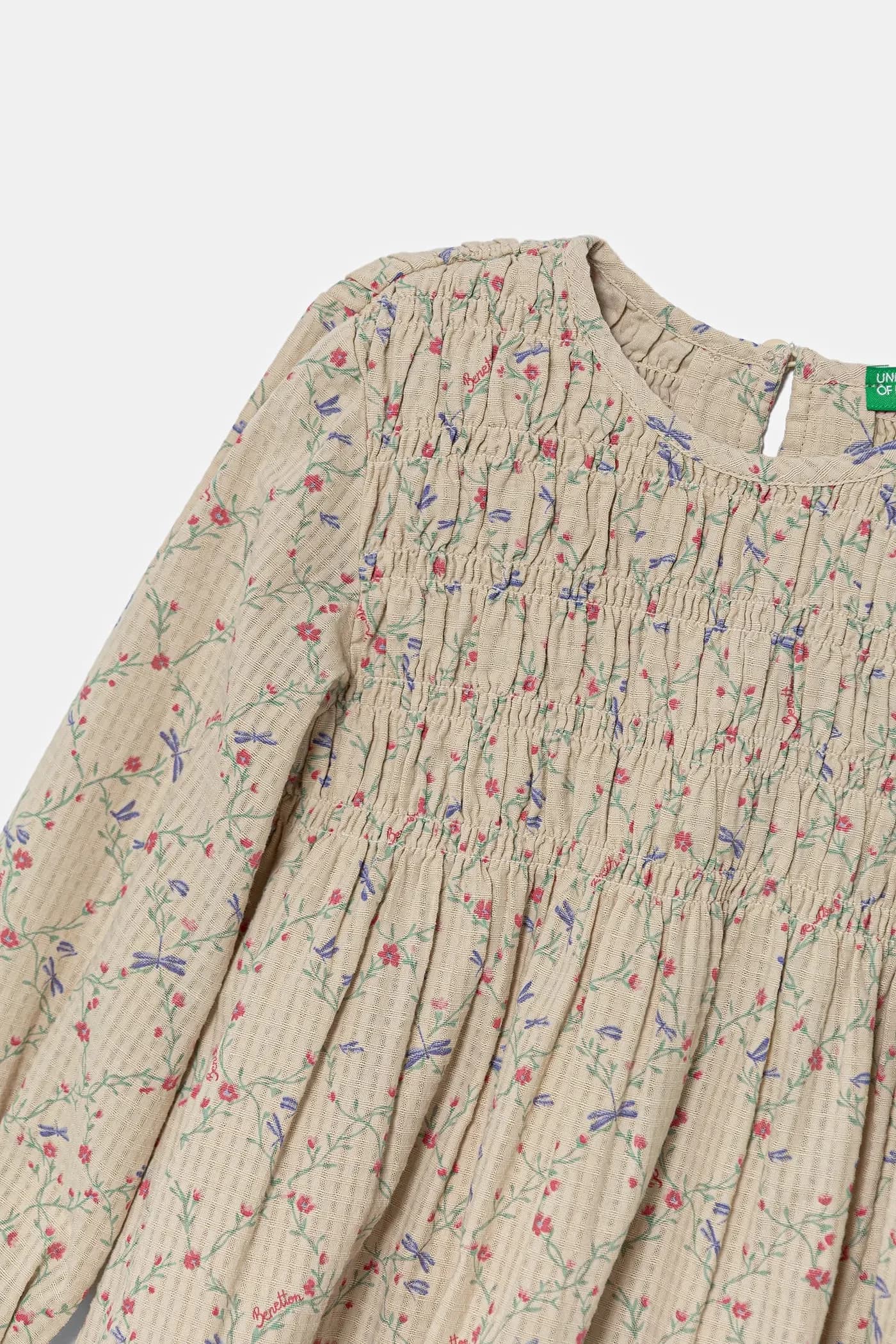 Детское хлопковое платье - фото 3