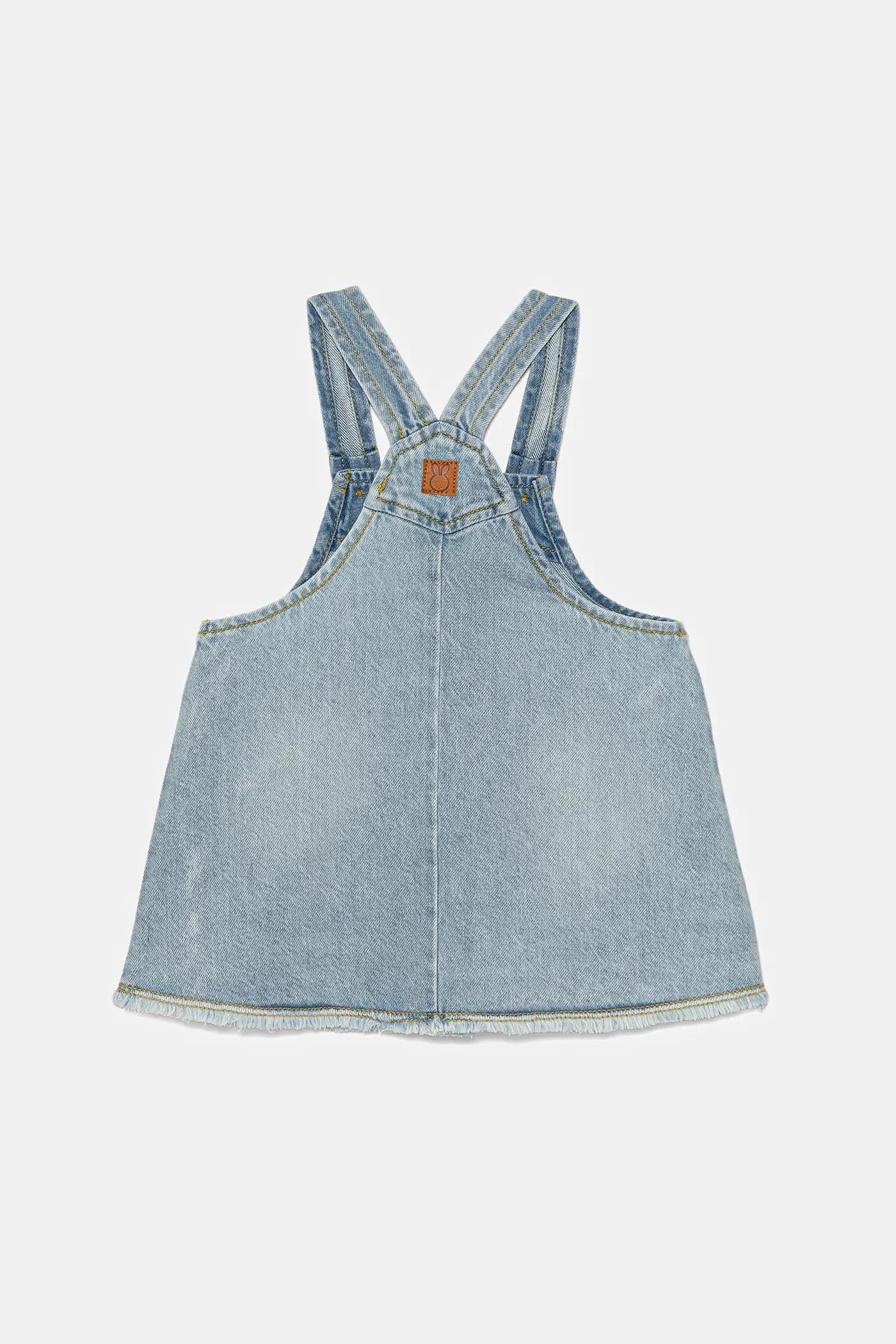 Детское джинсовое платье - фото 2