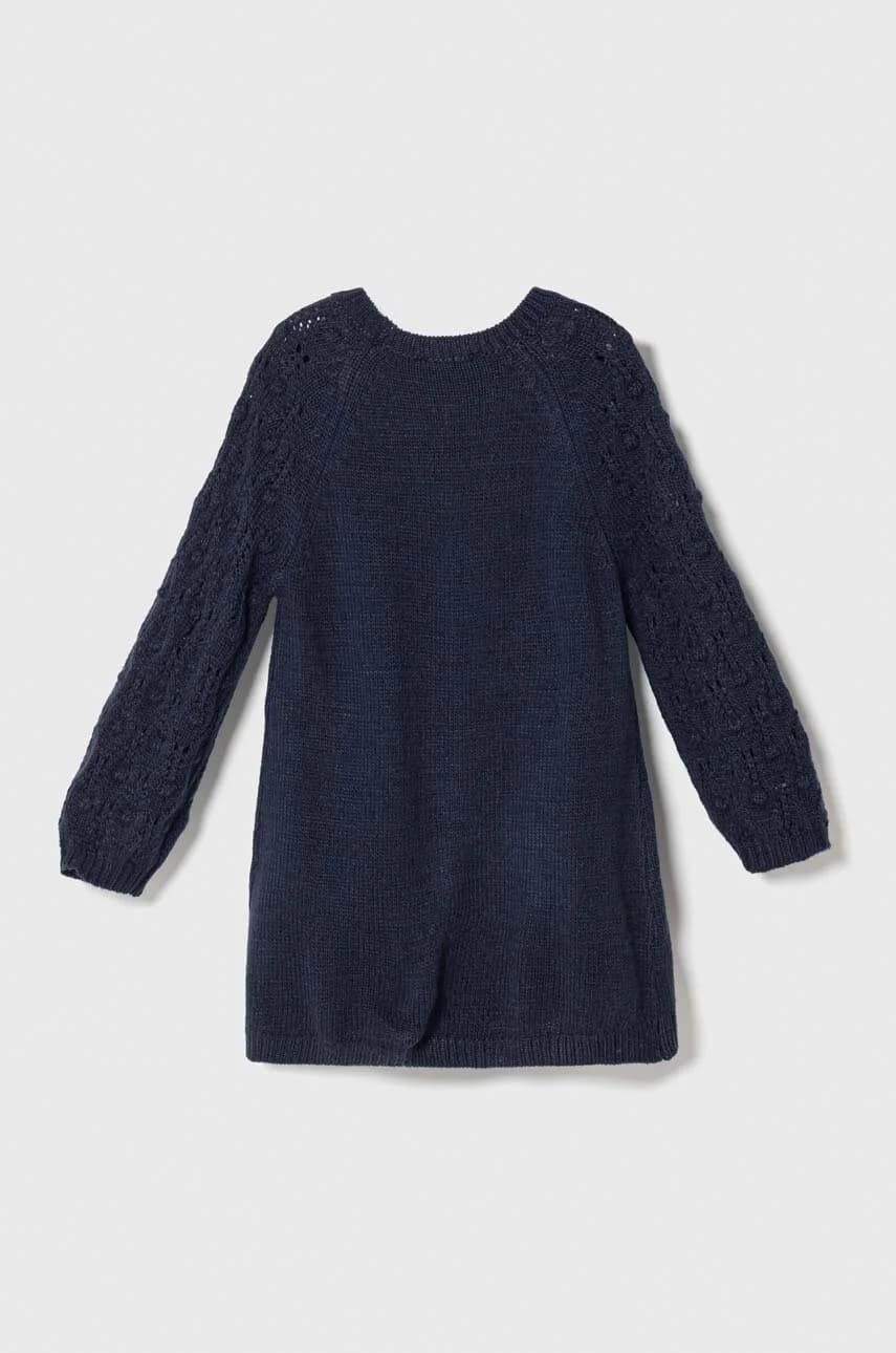 Детское платье из смесовой шерсти. - фото 2