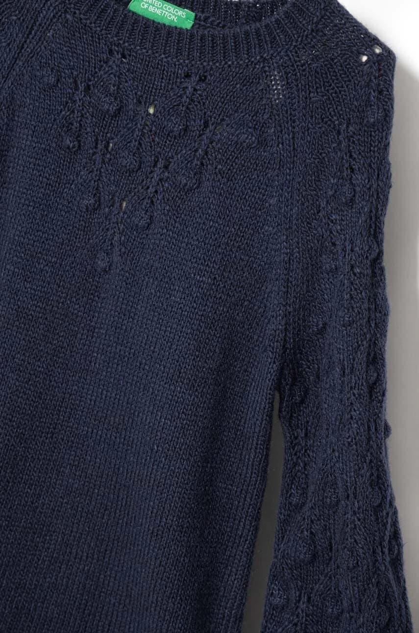 Детское платье из смесовой шерсти. - фото 3