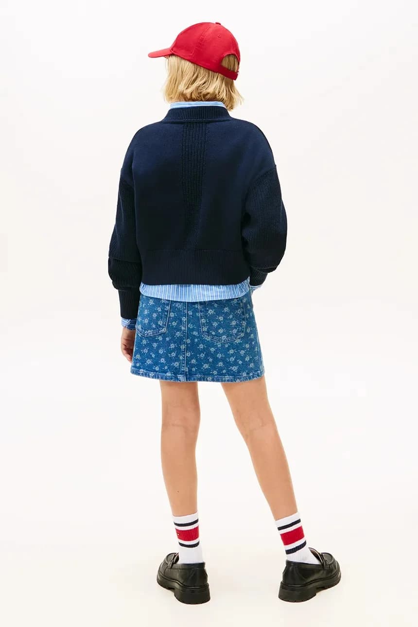 Детский хлопковый свитер - фото 5