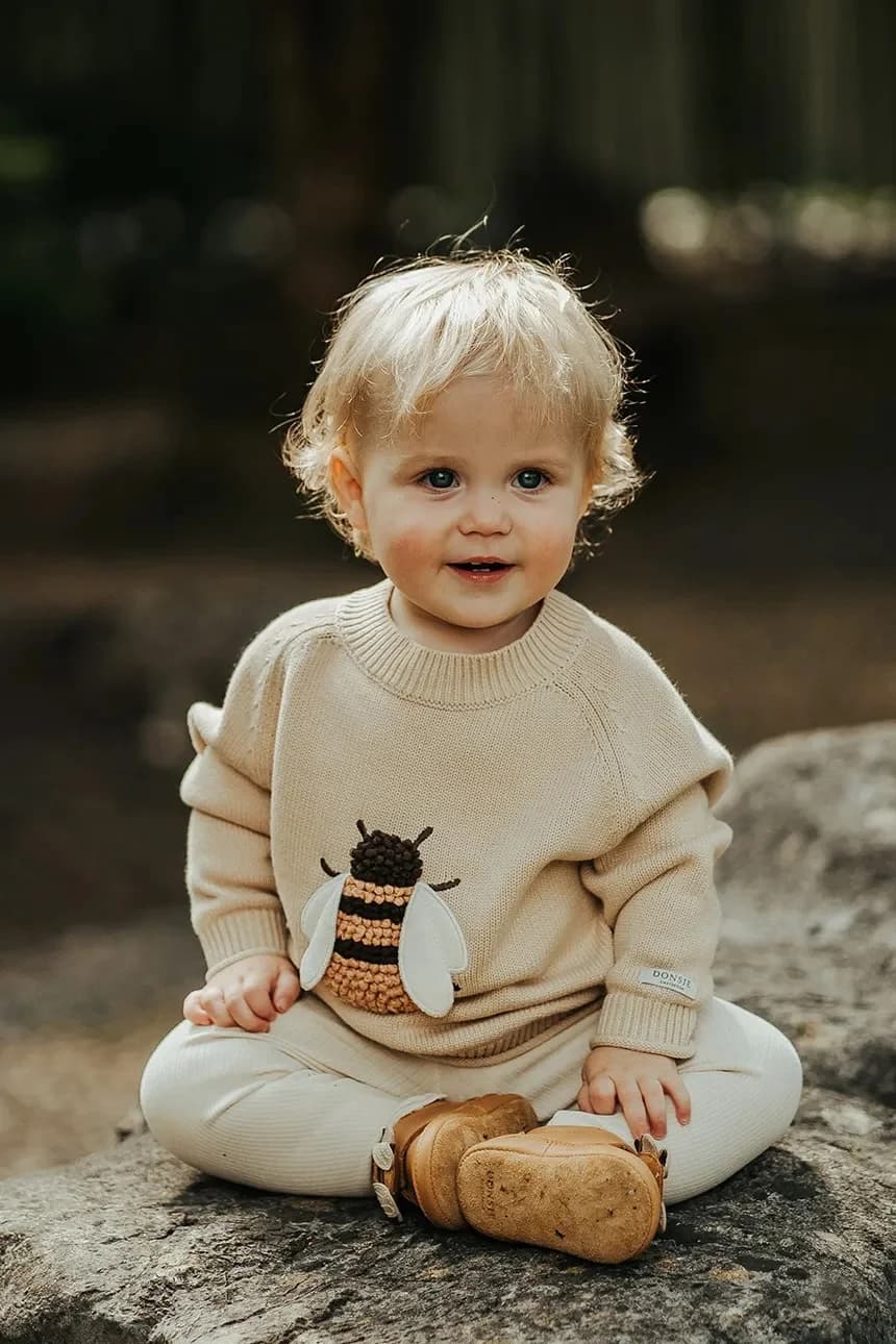 Valenthe Sweater Bee хлопковый детский свитер