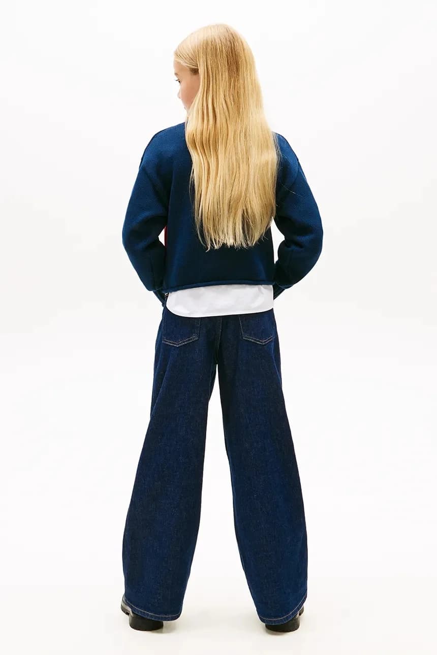 Детский хлопковый свитер - фото 4