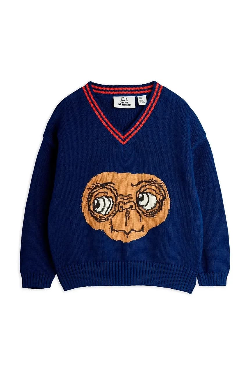 Детский хлопковый свитер E.T. - фото 2