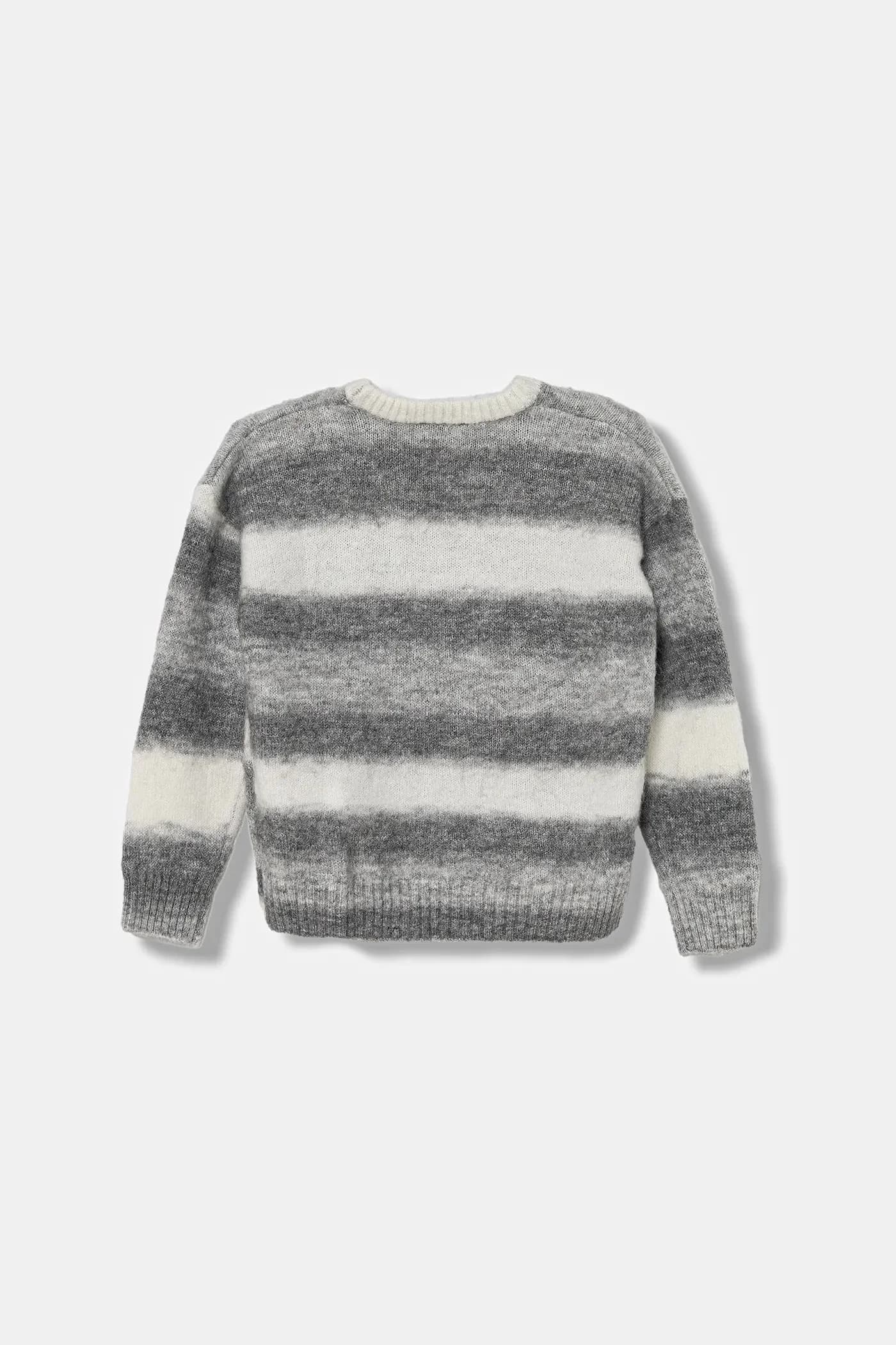 Детский свитер из смесовой шерсти - фото 2