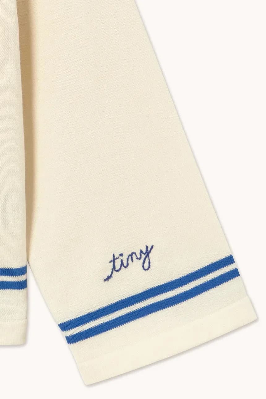 Детский хлопковый свитер SAILOR TINY CARDIGAN - фото 4